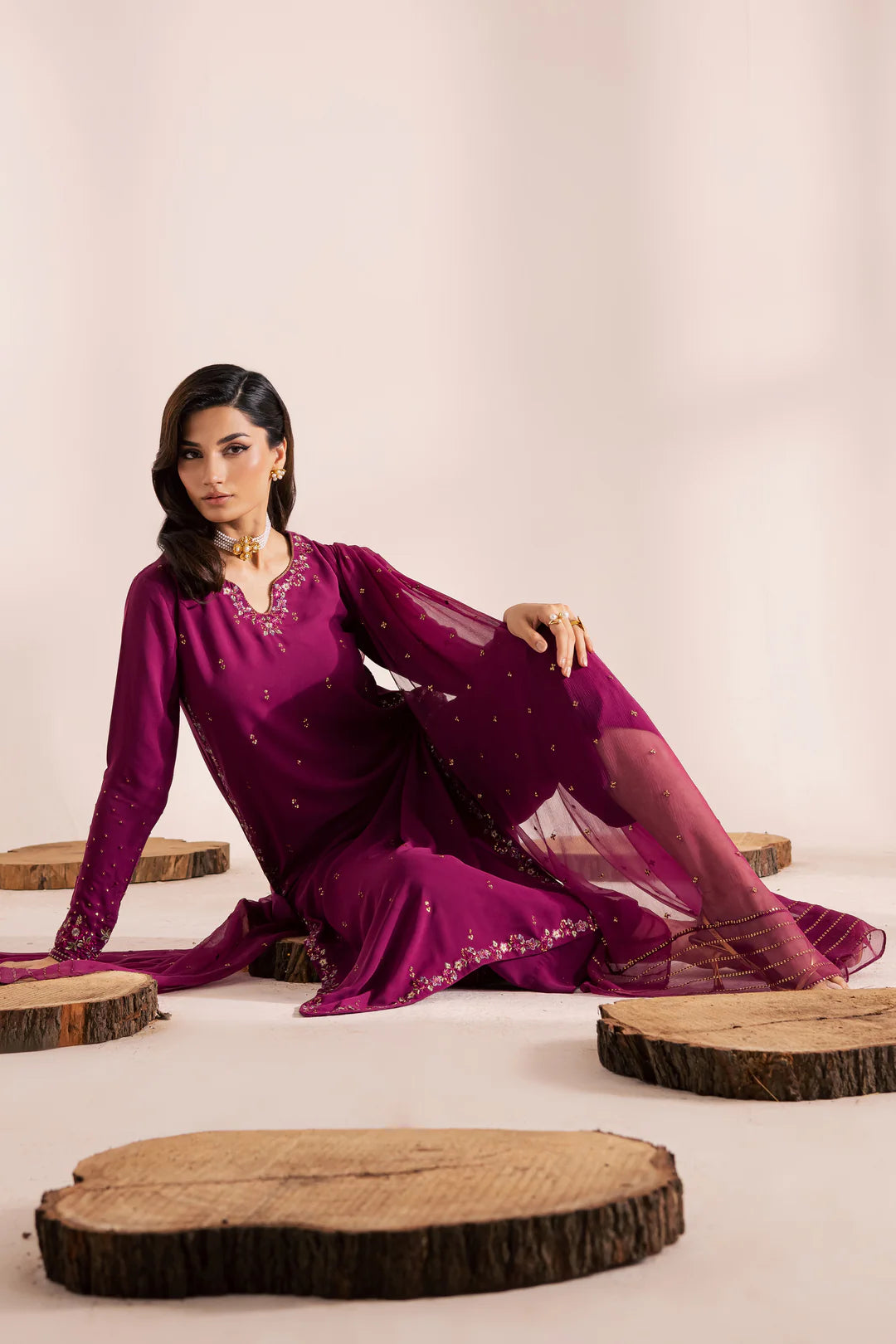 Hooriya 3Pc - Festive Luxe Pret