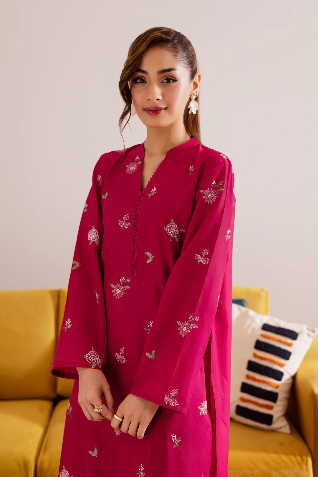 Zylphia 2Pc - Embroidered Casual Pret