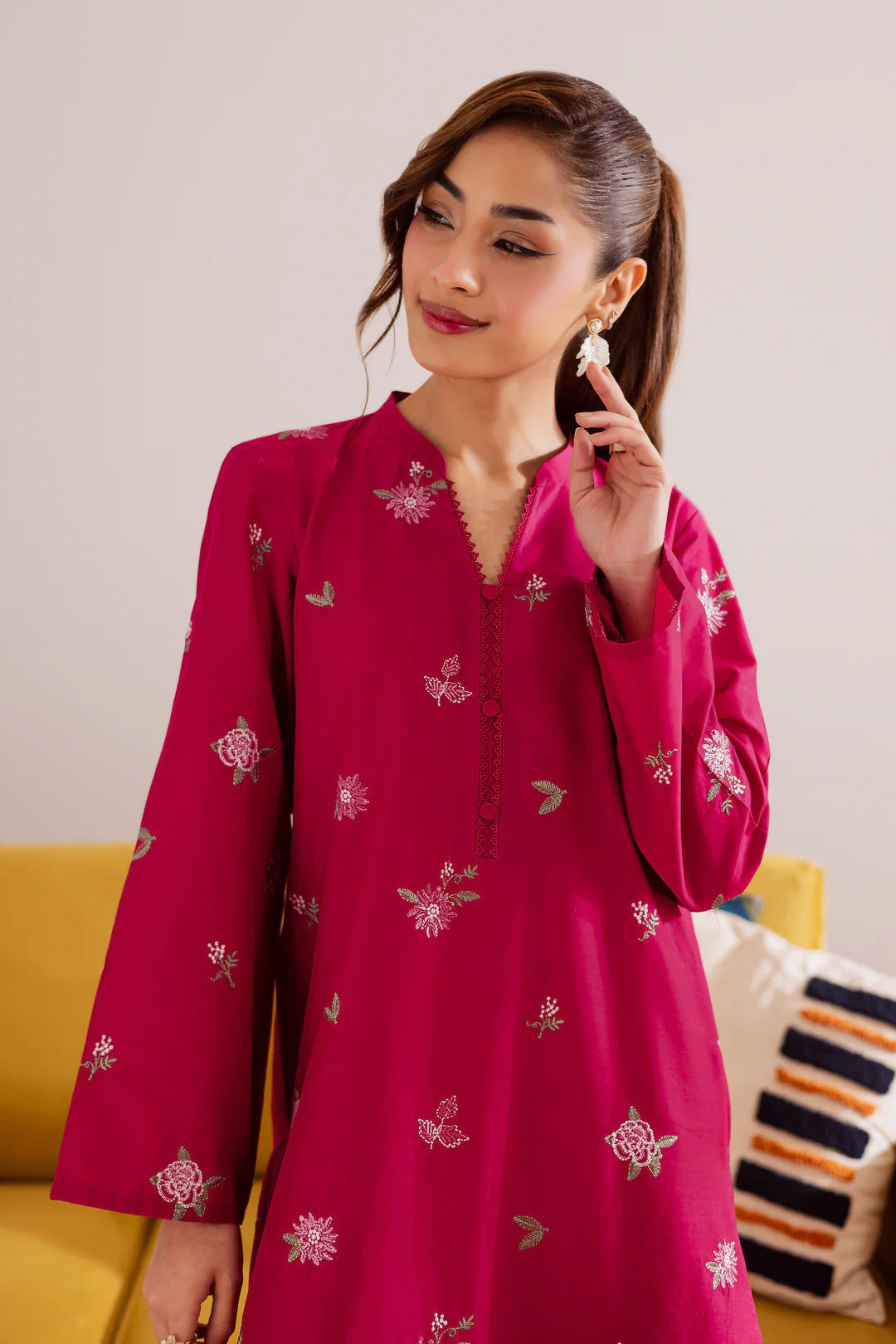 Zylphia 2Pc - Embroidered Casual Pret