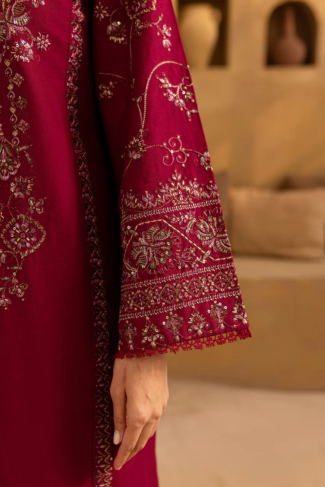 Balin 3Pc - Embroidered Dress