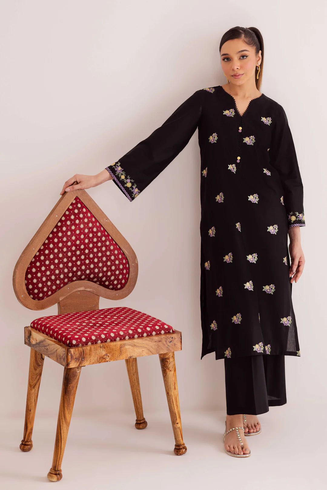 Liora 2Pc - Embroidered Casual Pret