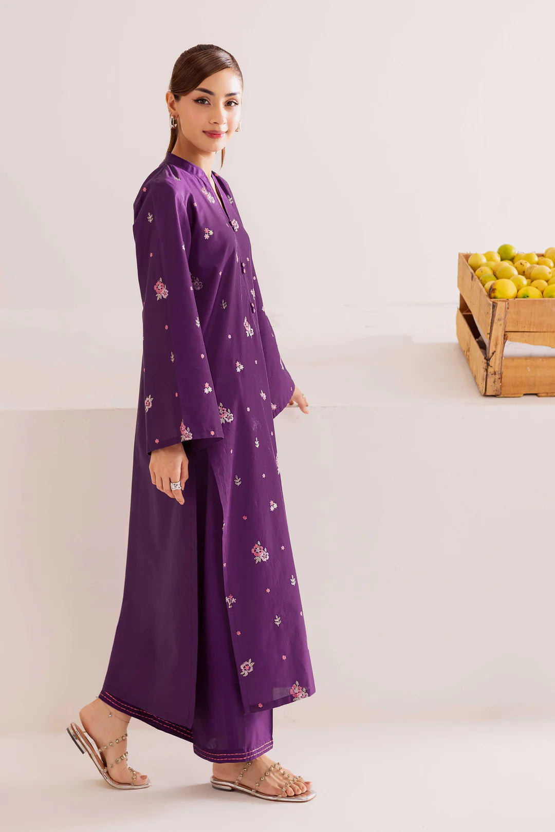 Sophie 2Pc - Embroidered Casual Pret