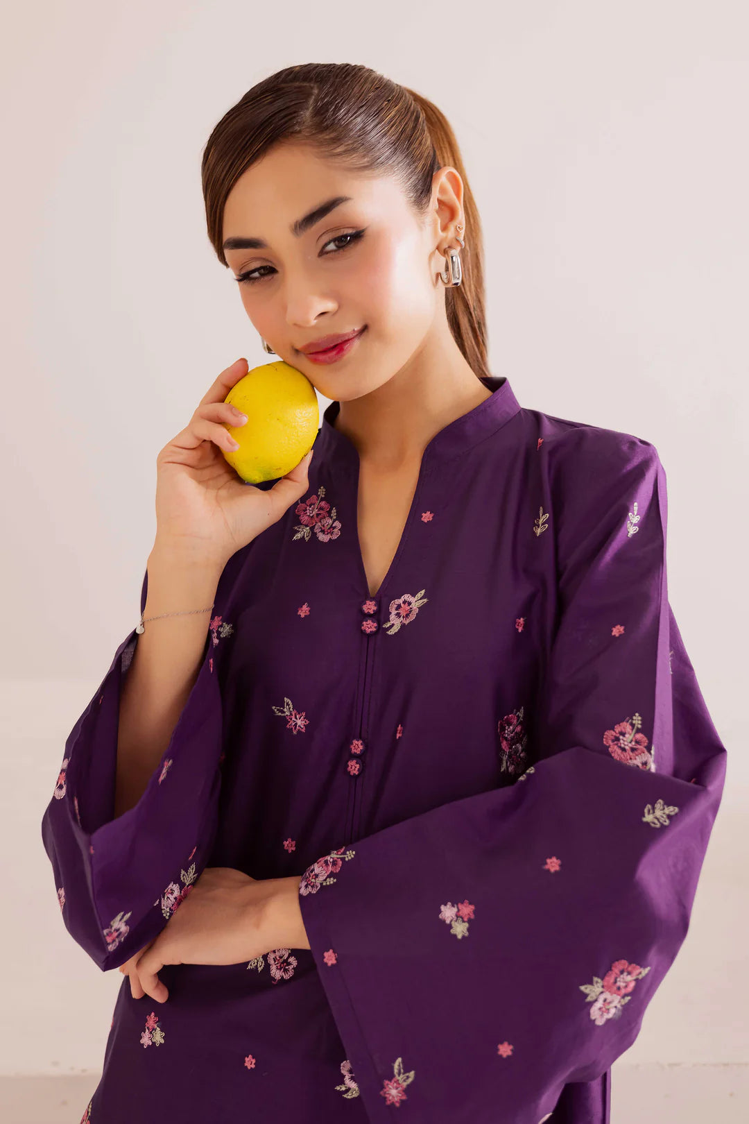 Sophie 2Pc - Embroidered Casual Pret