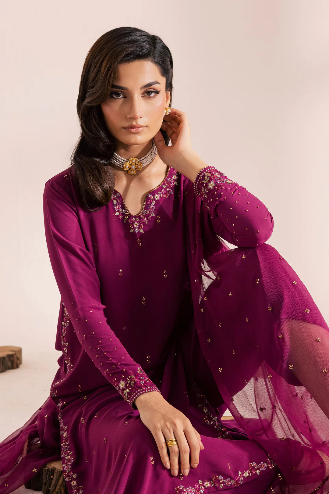 Hooriya 3Pc - Festive Luxe Pret