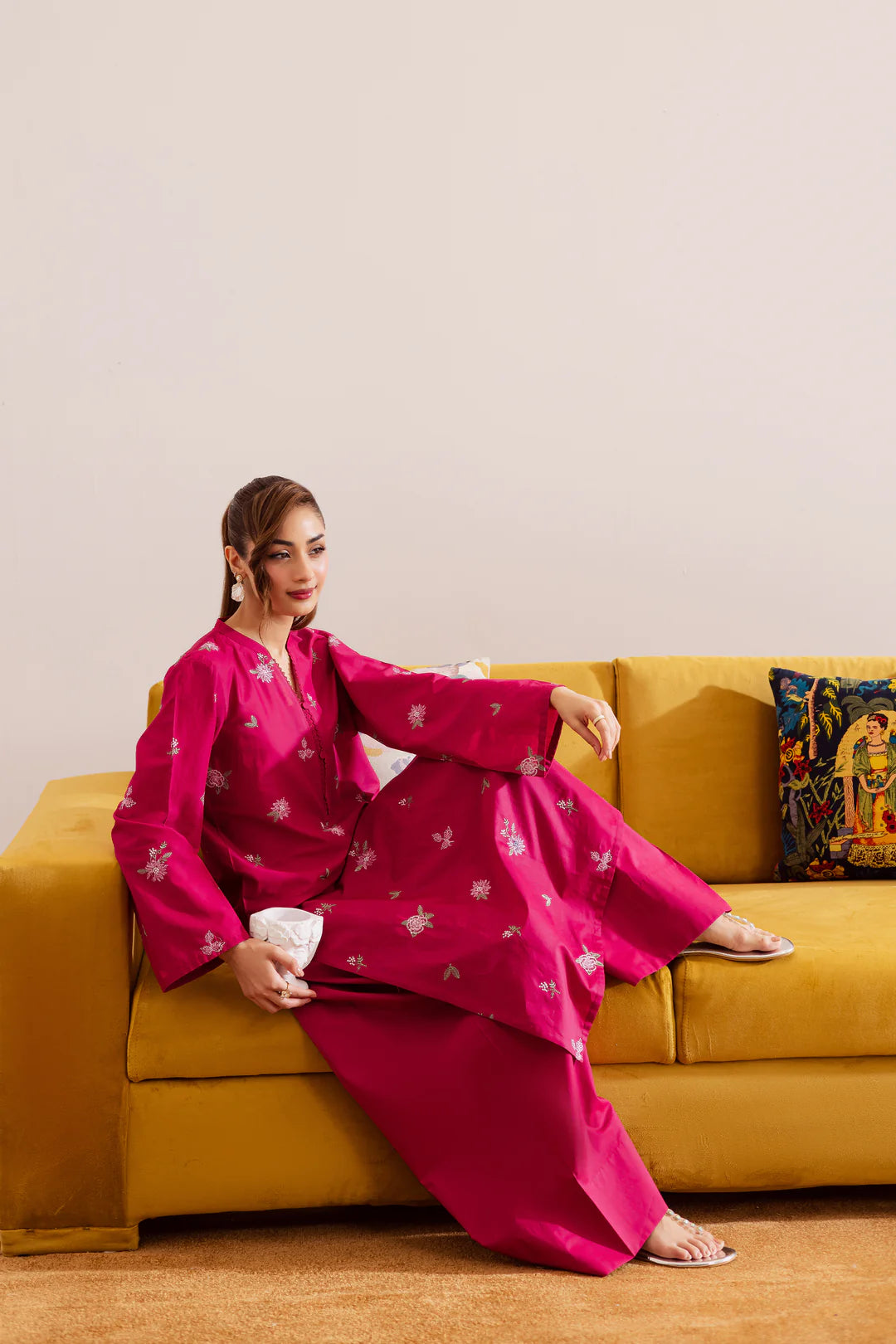 Zylphia 2Pc - Embroidered Casual Pret