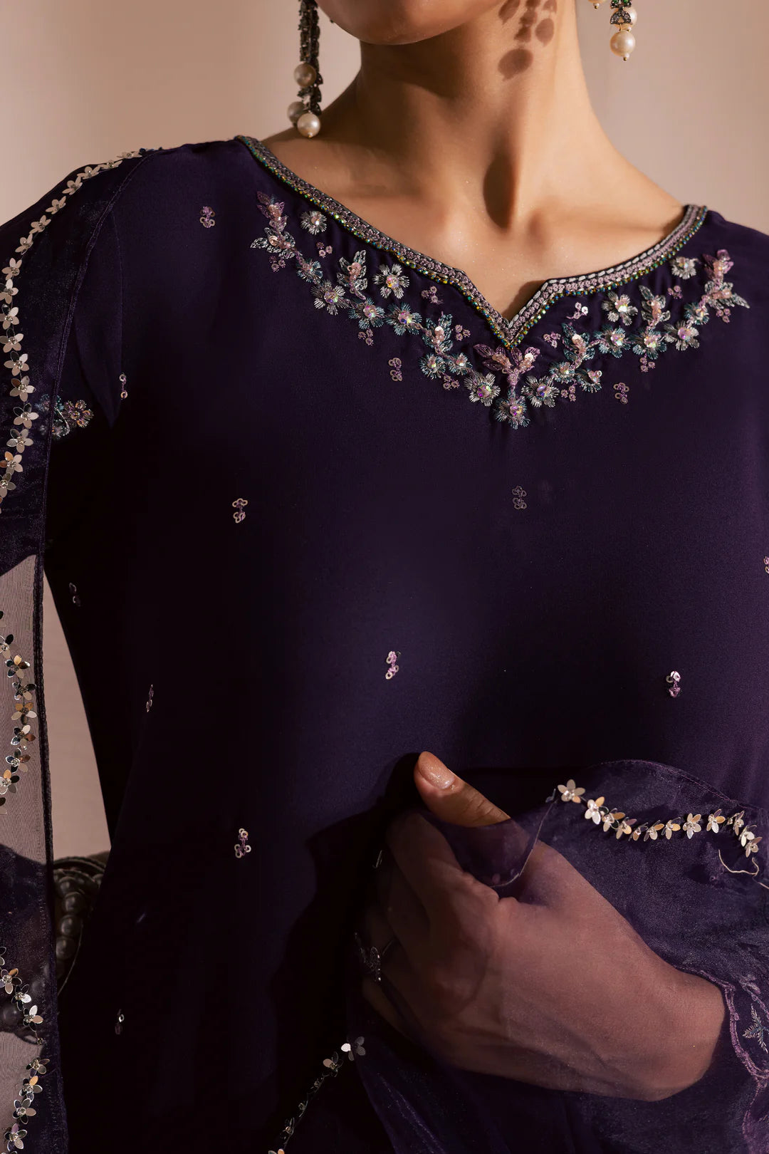 Lucent 3Pc- Festive Luxe Pret