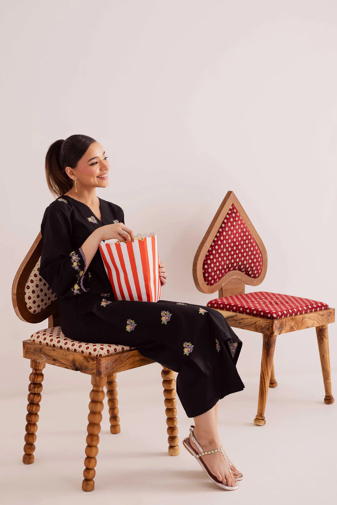 Liora 2Pc - Embroidered Casual Pret