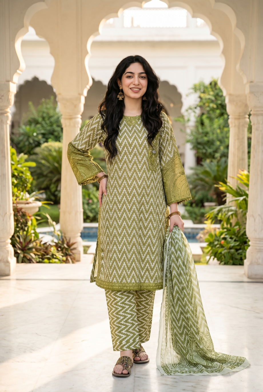 Firefly 3Pc - Printed Lawn Dress